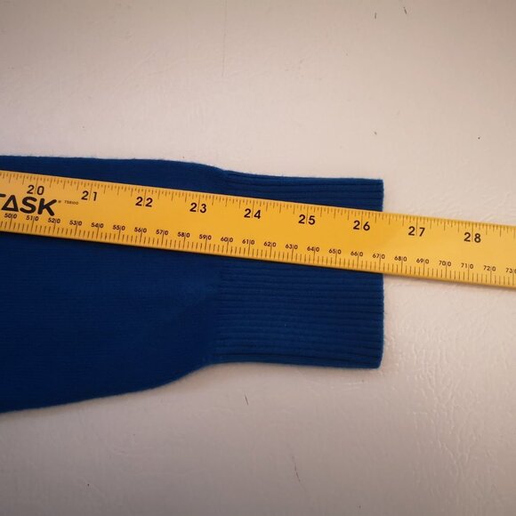 Talbots Ladies Size Medium Royal Blue Round Neck Lightweight Sweater - Picture 4 of 9